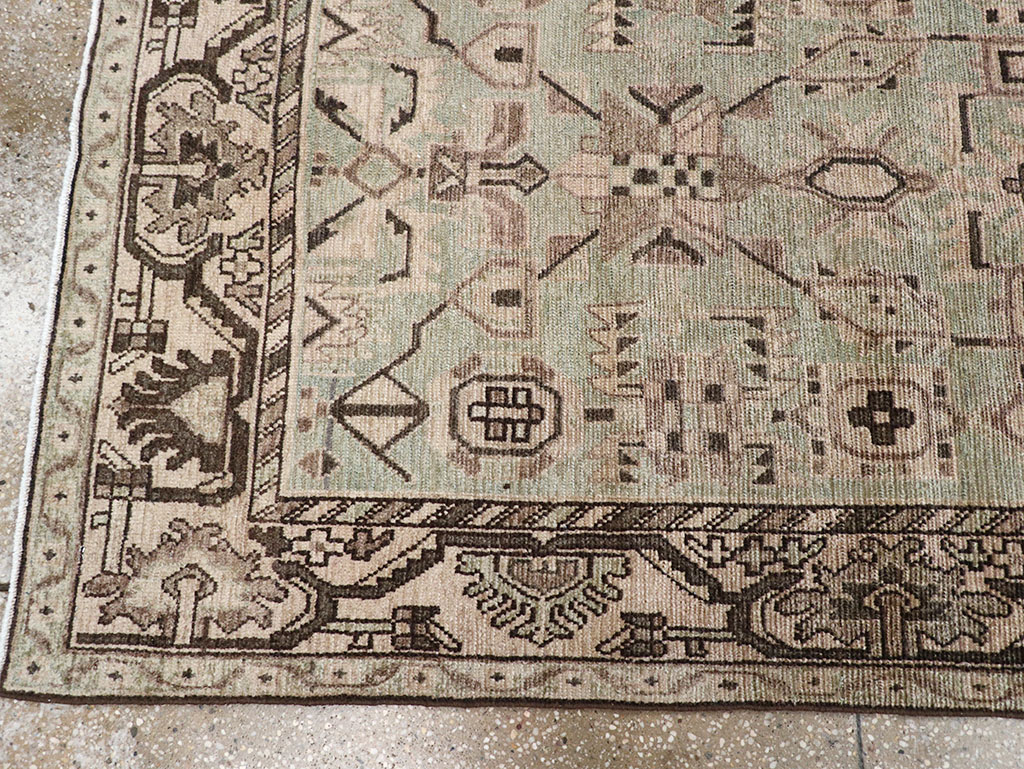 Vintage Persian Malayer Runner, No.32745 - Gss
