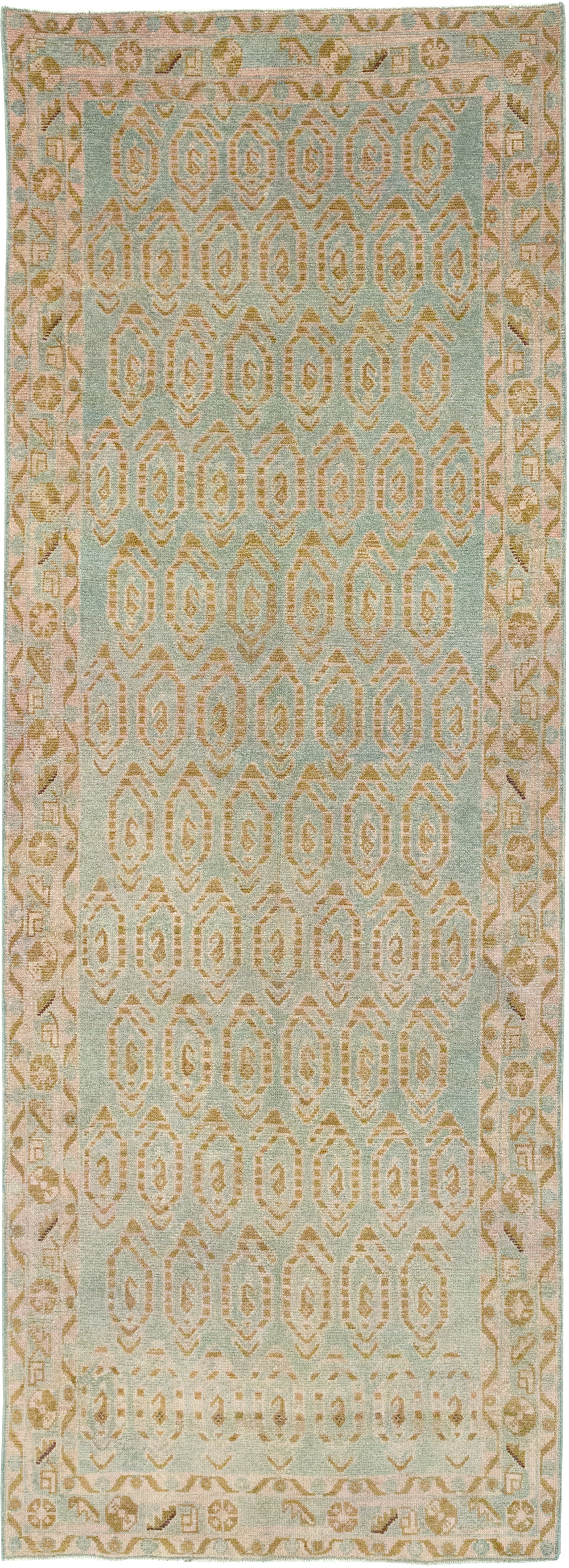 Vintage Persian Malayer Runner, No.32746 - Gss