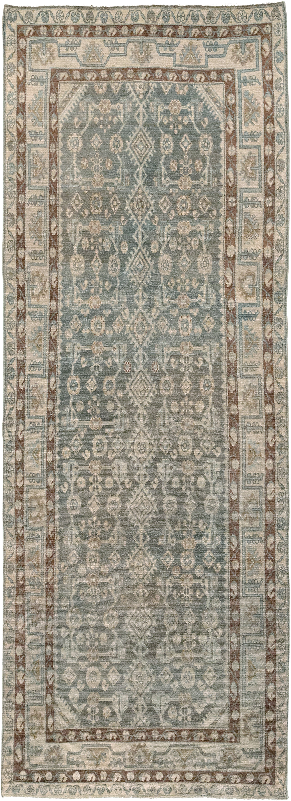 Vintage Persian Malayer Runner, No.32747 - Gss