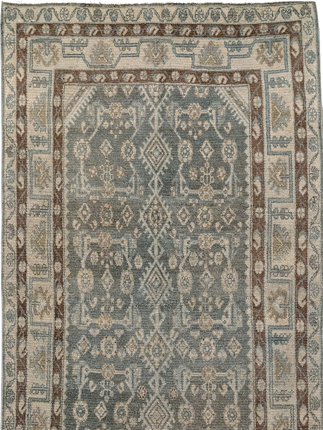 Vintage Persian Malayer Runner, No.32747 - Gss