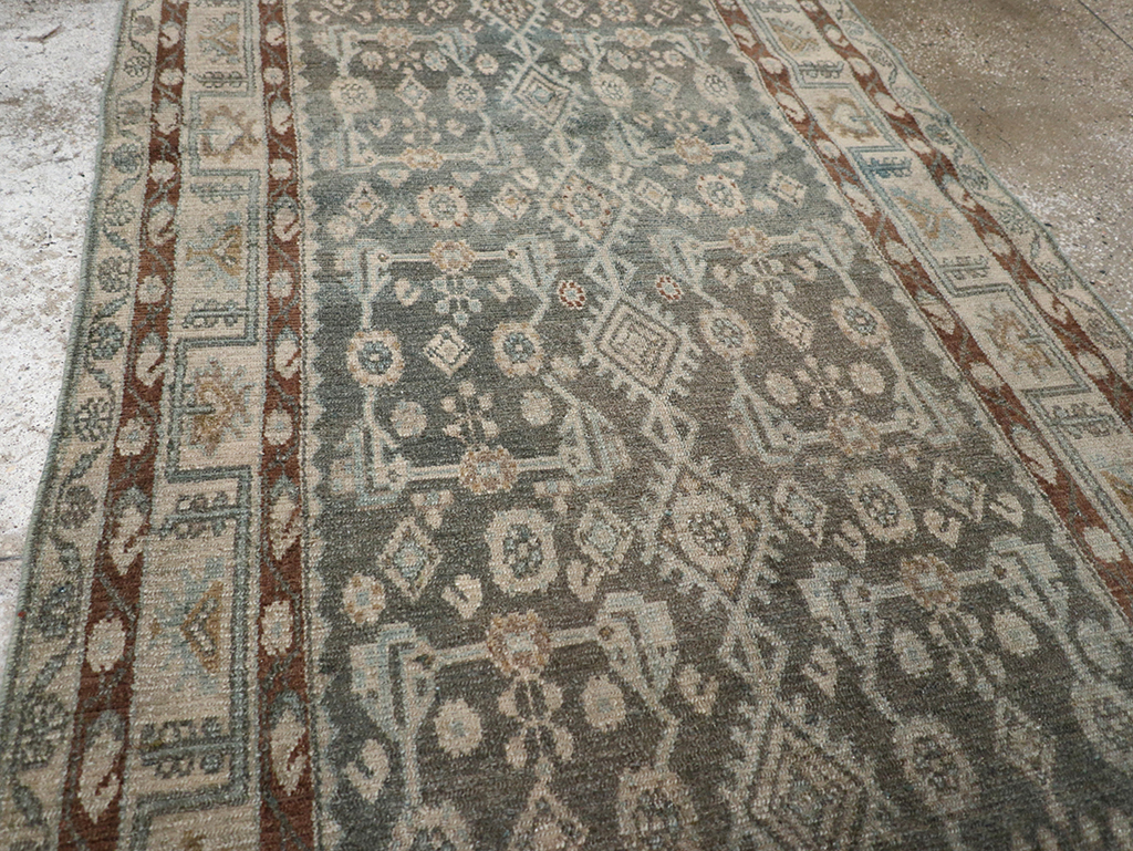 Vintage Persian Malayer Runner, No.32747 - Gss
