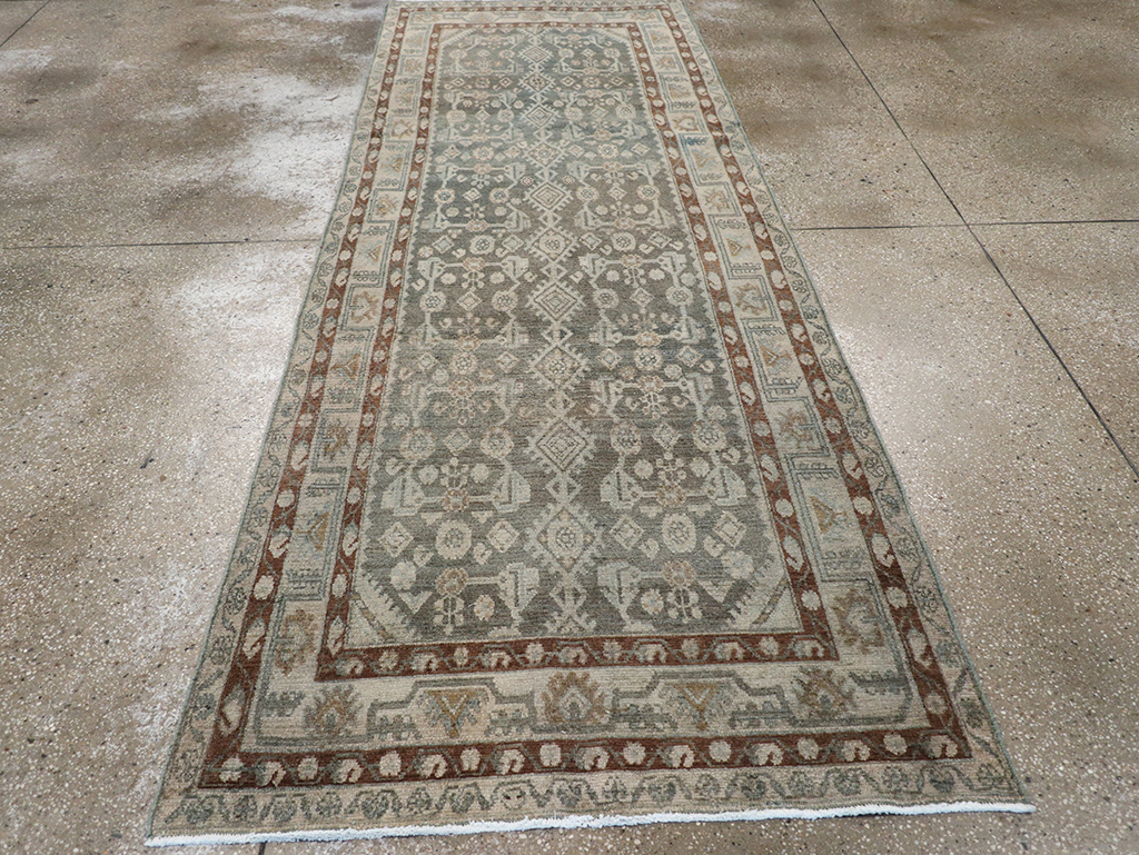 Vintage Persian Malayer Runner, No.32747 - Gss