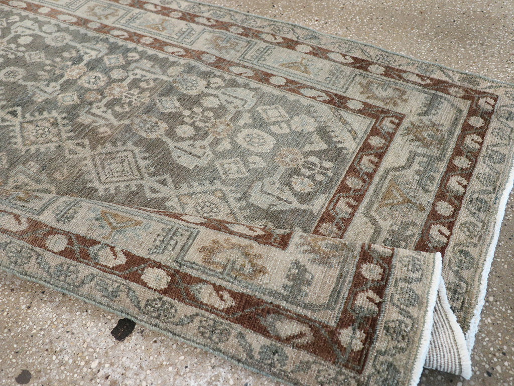 Vintage Persian Malayer Runner, No.32747 - Gss
