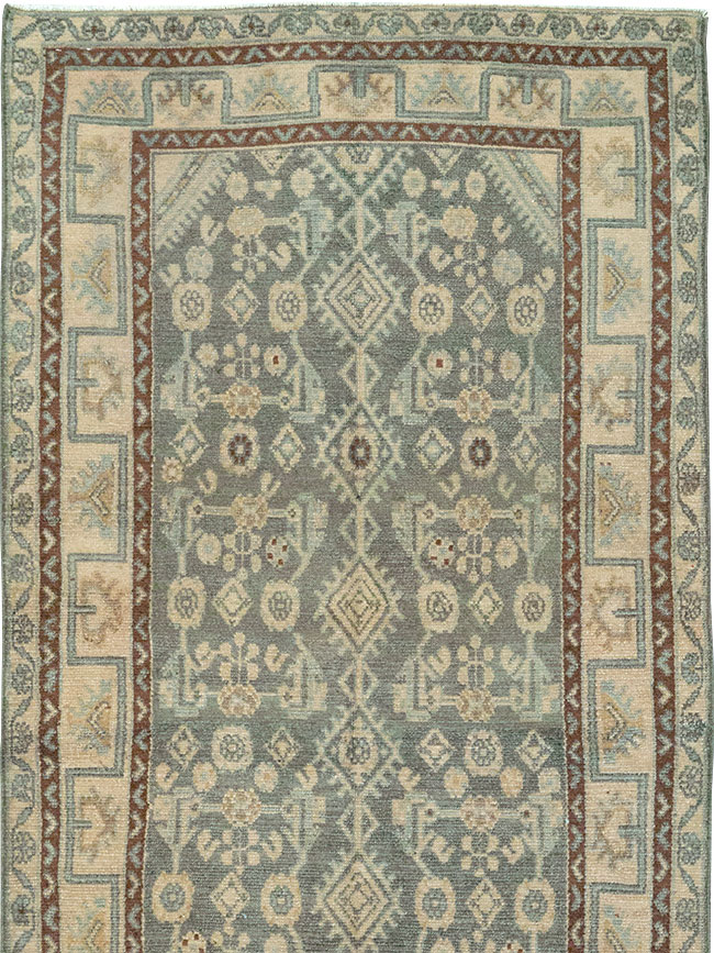Vintage Persian Malayer Runner, No.32748 - Gss