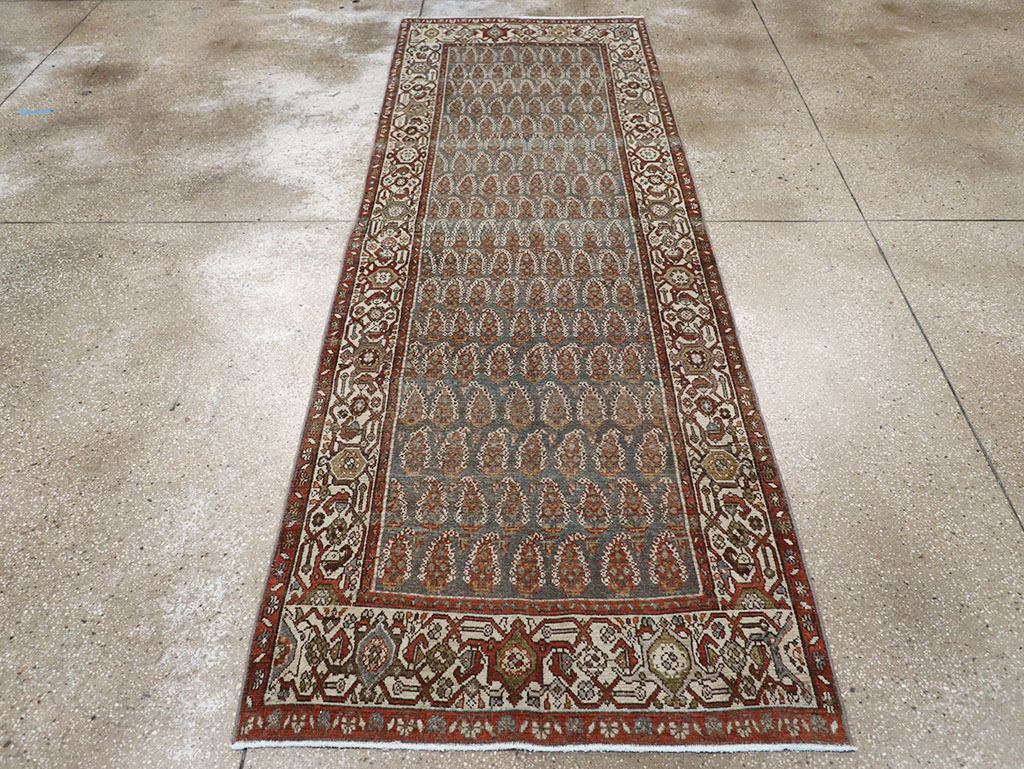 Vintage Persian Malayer Runner, No.32750 - Gss