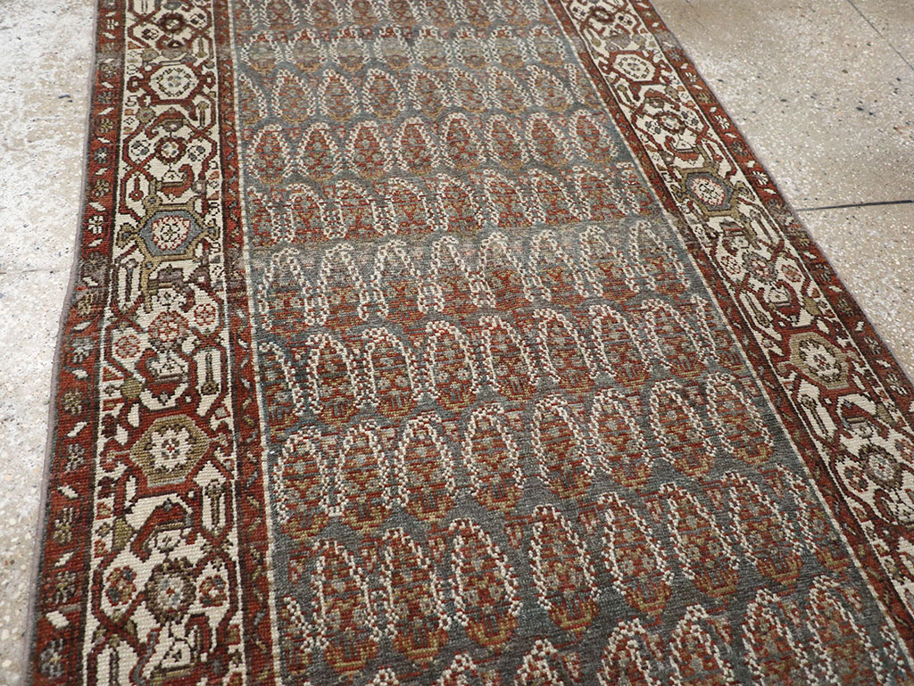 Vintage Persian Malayer Runner, No.32750 - Gss