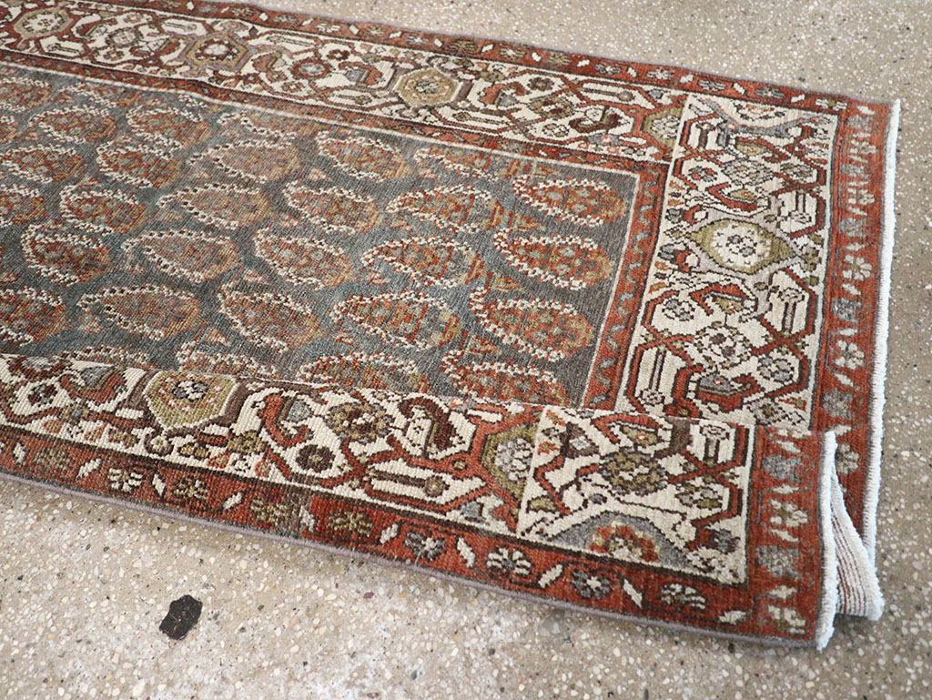 Vintage Persian Malayer Runner, No.32750 - Gss