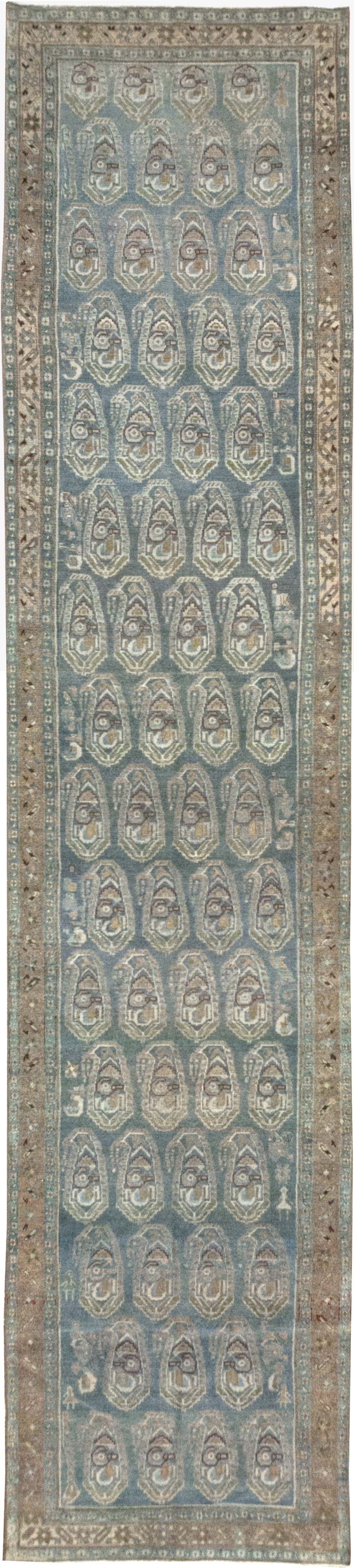 Vintage Persian Malayer Long Runner, No.32751 - Gss