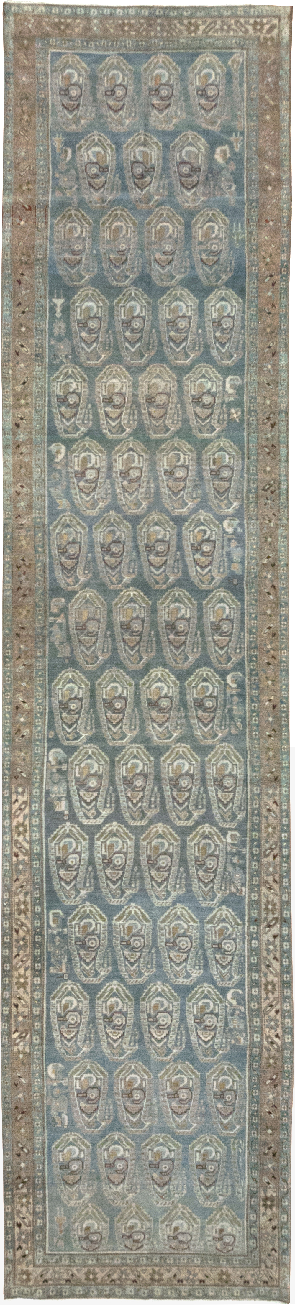 Vintage Persian Malayer Long Runner, No.32751 - Gss