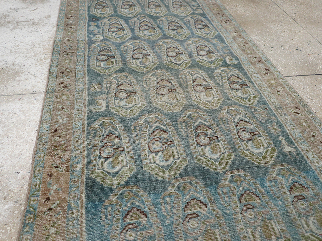 Vintage Persian Malayer Long Runner, No.32751 - Gss