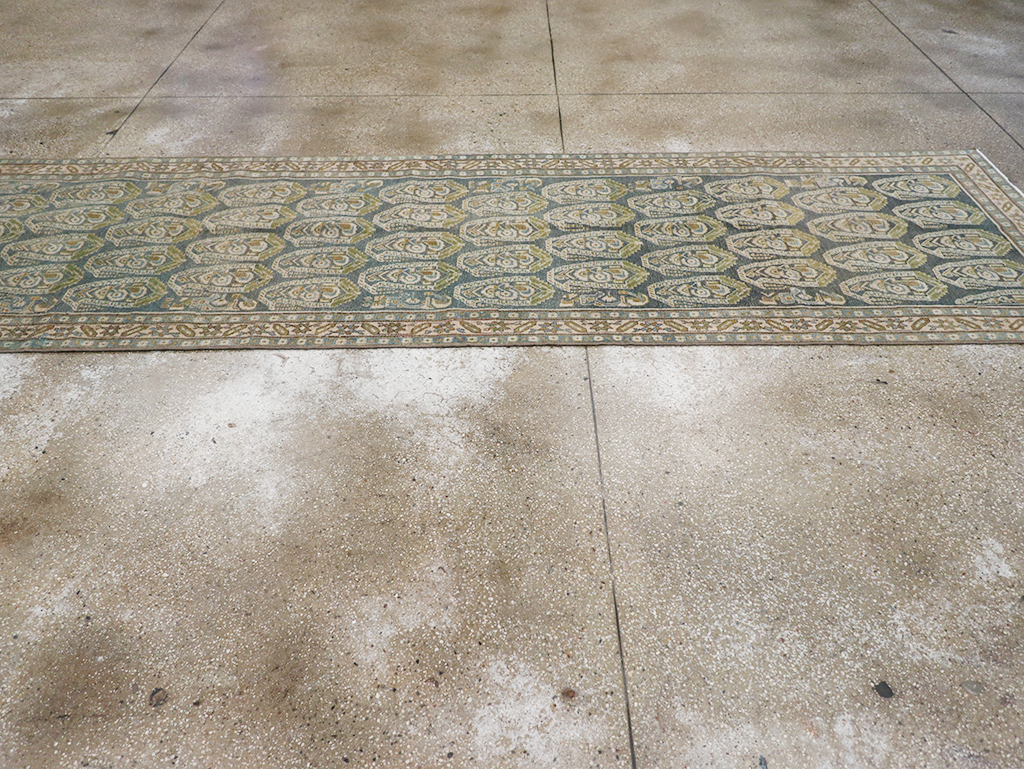 Vintage Persian Malayer Long Runner, No.32752 - Gss