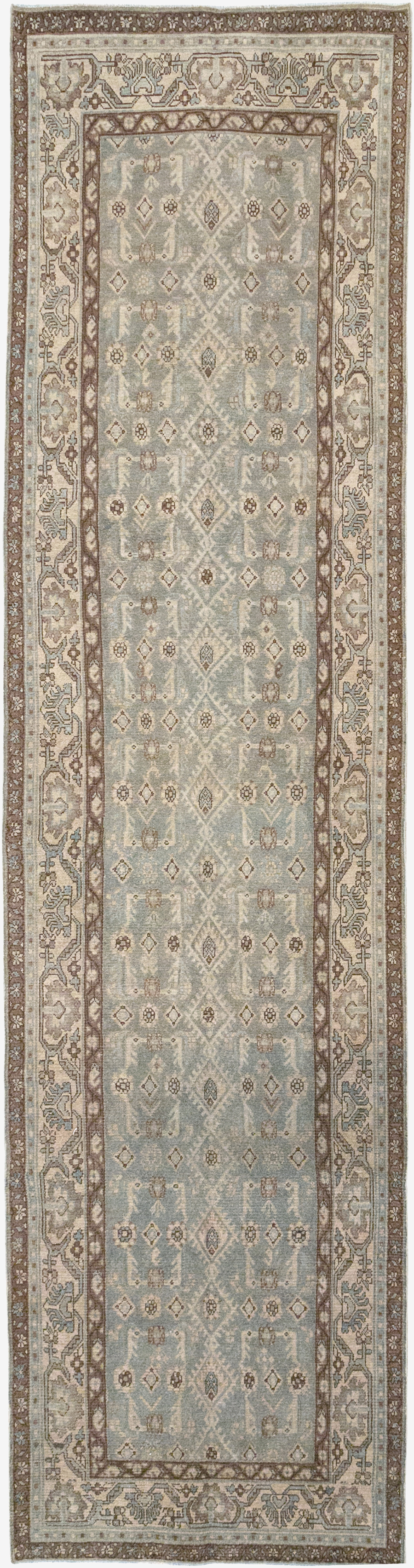 Vintage Persian Malayer Runner, No.32753 - Gss