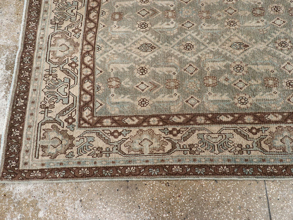 Vintage Persian Malayer Runner, No.32753 - Gss