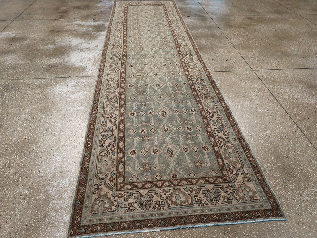 Vintage Persian Malayer Runner, No.32753 - Gss