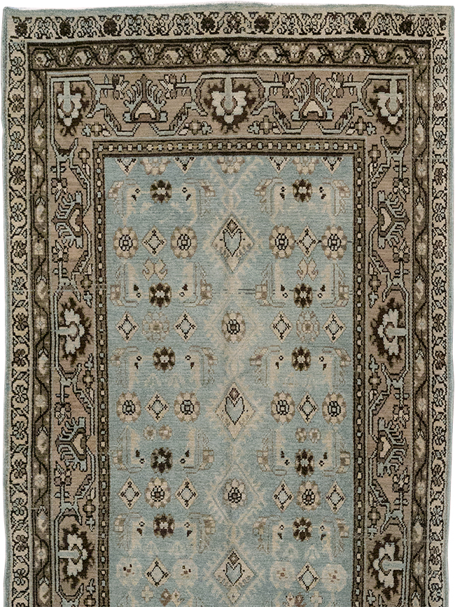 Vintage Persian Malayer Runner, No.32755 - Gss