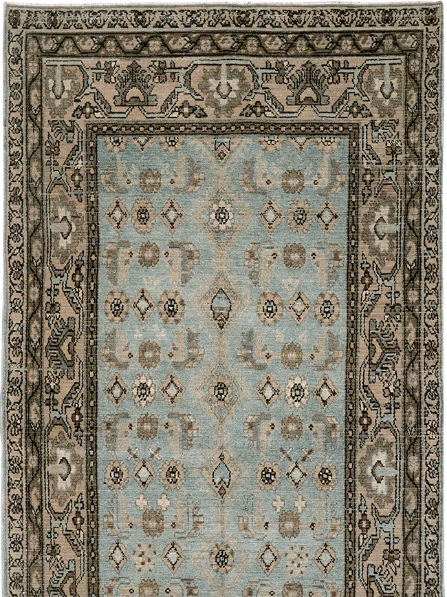 Vintage Persian Malayer Runner, No.32755 - Gss