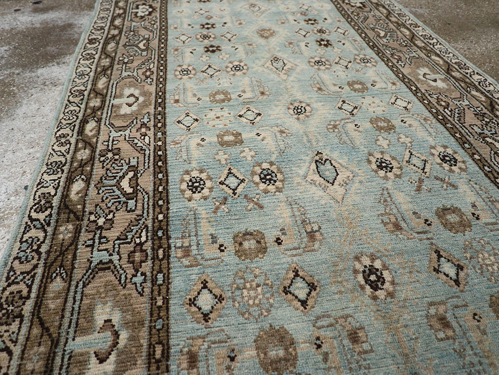 Vintage Persian Malayer Runner, No.32755 - Gss