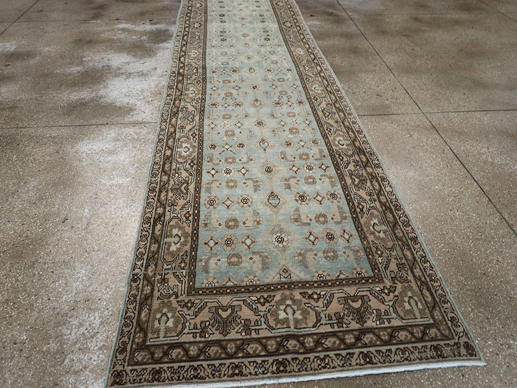 Vintage Persian Malayer Runner, No.32755 - Gss