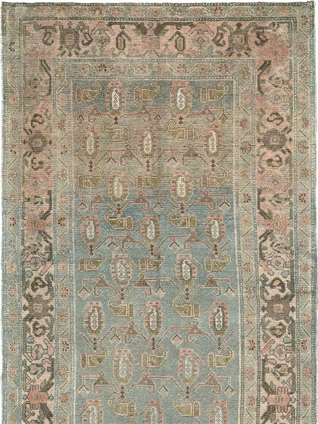 Vintage Persian Malayer Long Runner (Pair: 1 of 2), No.32756 - Gss