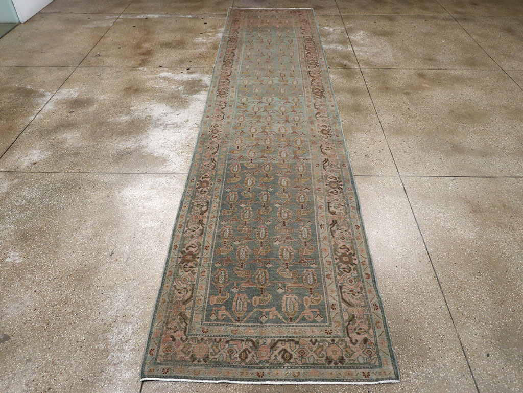 Vintage Persian Malayer Long Runner (Pair: 1 of 2), No.32756 - Gss
