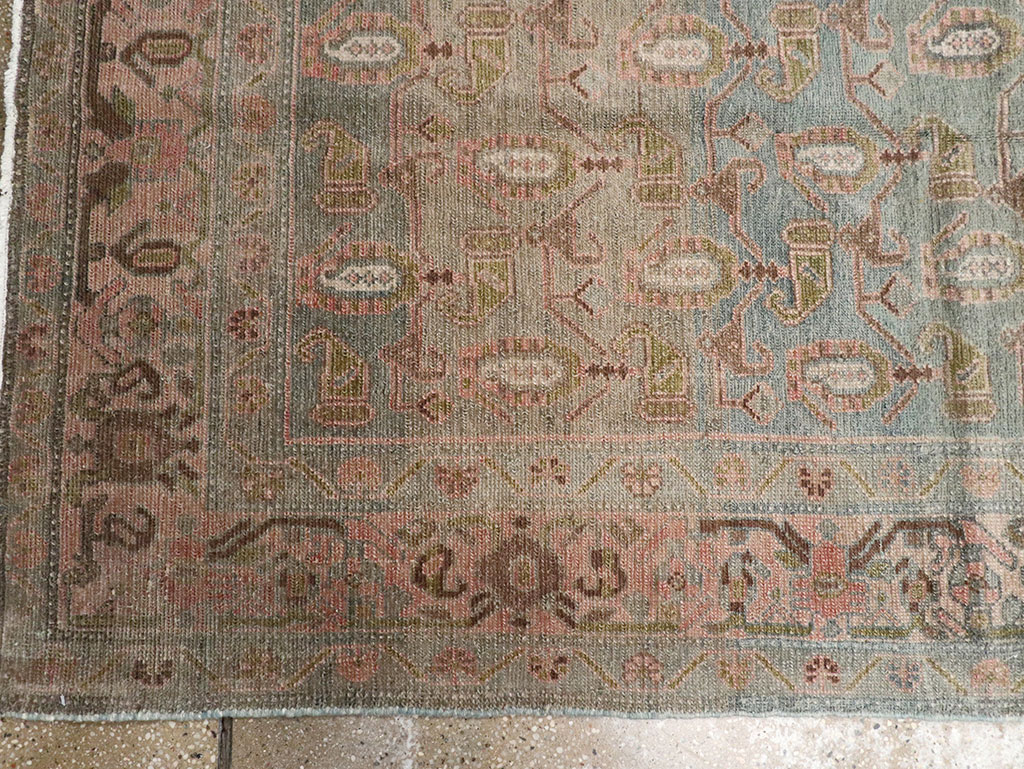 Vintage Persian Malayer Long Runner (Pair: 1 of 2), No.32756 - Gss