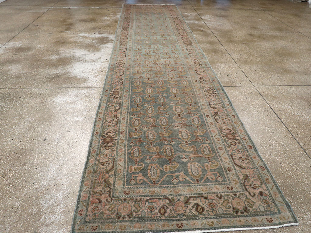 Vintage Persian Malayer Long Runner (Pair: 1 of 2), No.32756 - Gss