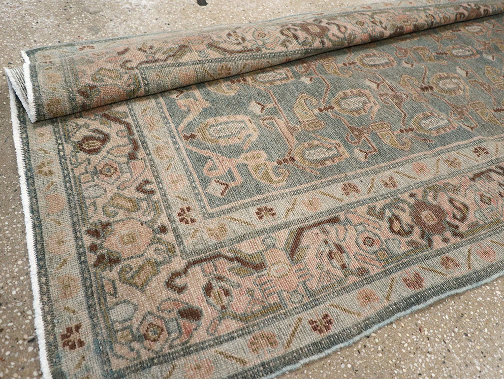 Vintage Persian Malayer Long Runner (Pair: 1 of 2), No.32756 - Gss