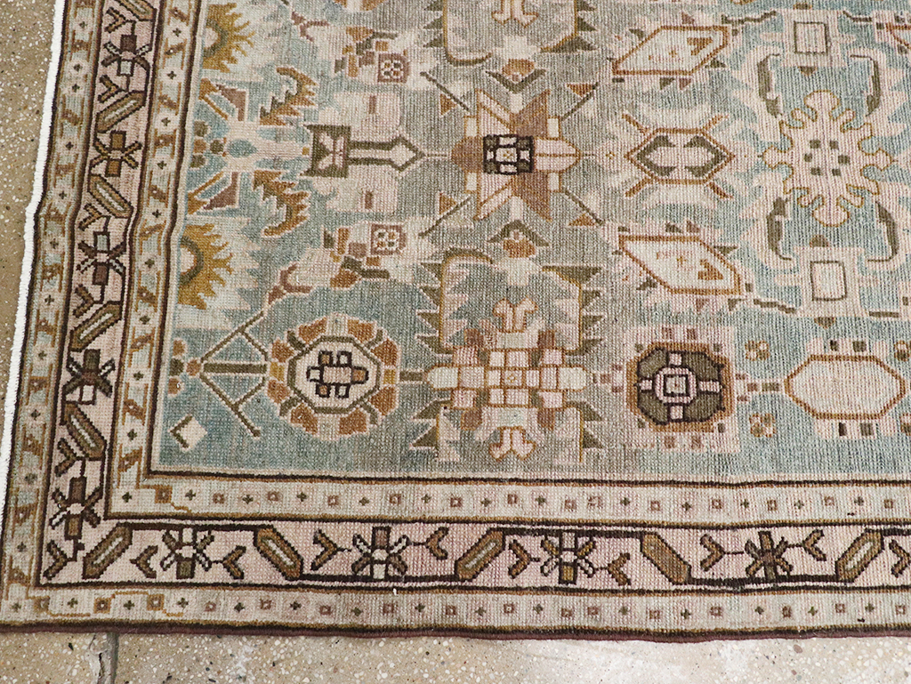 Vintage Persian Malayer Long Runner, No.32757 - Gss