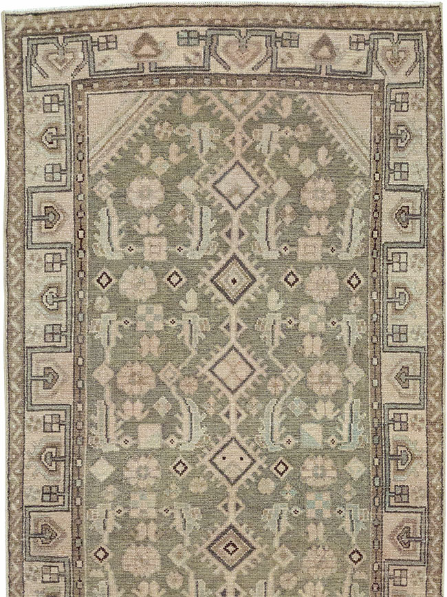 Vintage Persian Malayer Runner, No.32758 - Gss