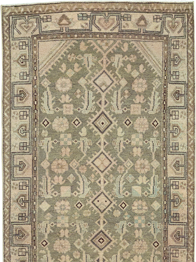 Vintage Persian Malayer Runner, No.32758 - Gss
