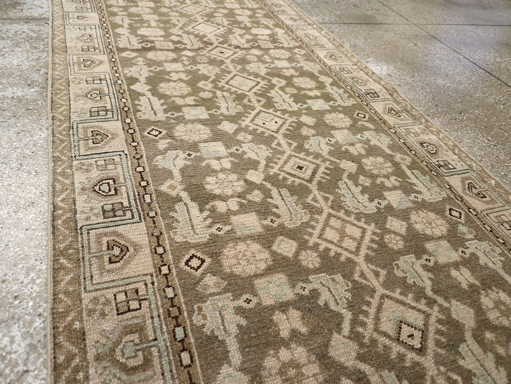 Vintage Persian Malayer Runner, No.32758 - Gss