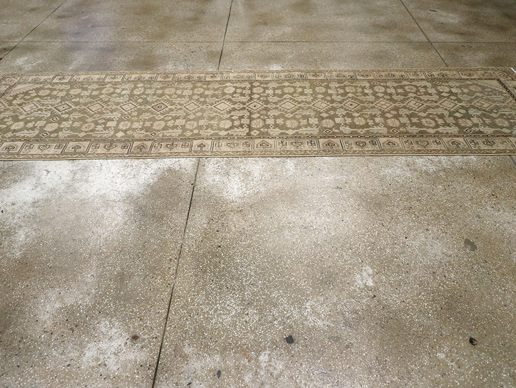 Vintage Persian Malayer Runner, No.32758 - Gss