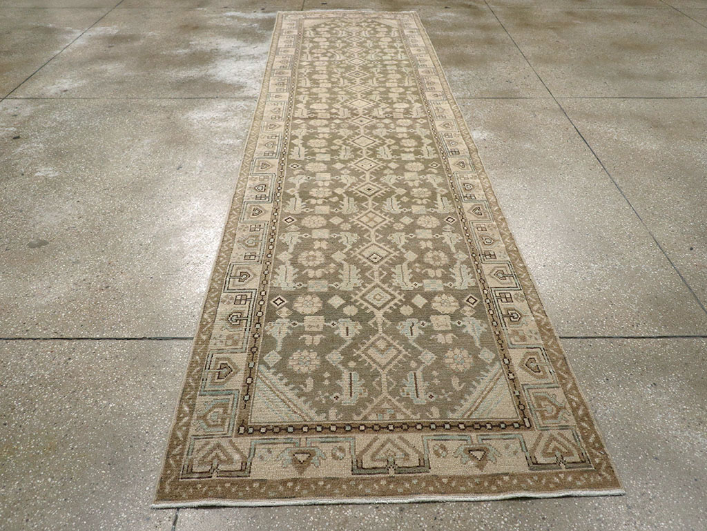 Vintage Persian Malayer Runner, No.32758 - Gss