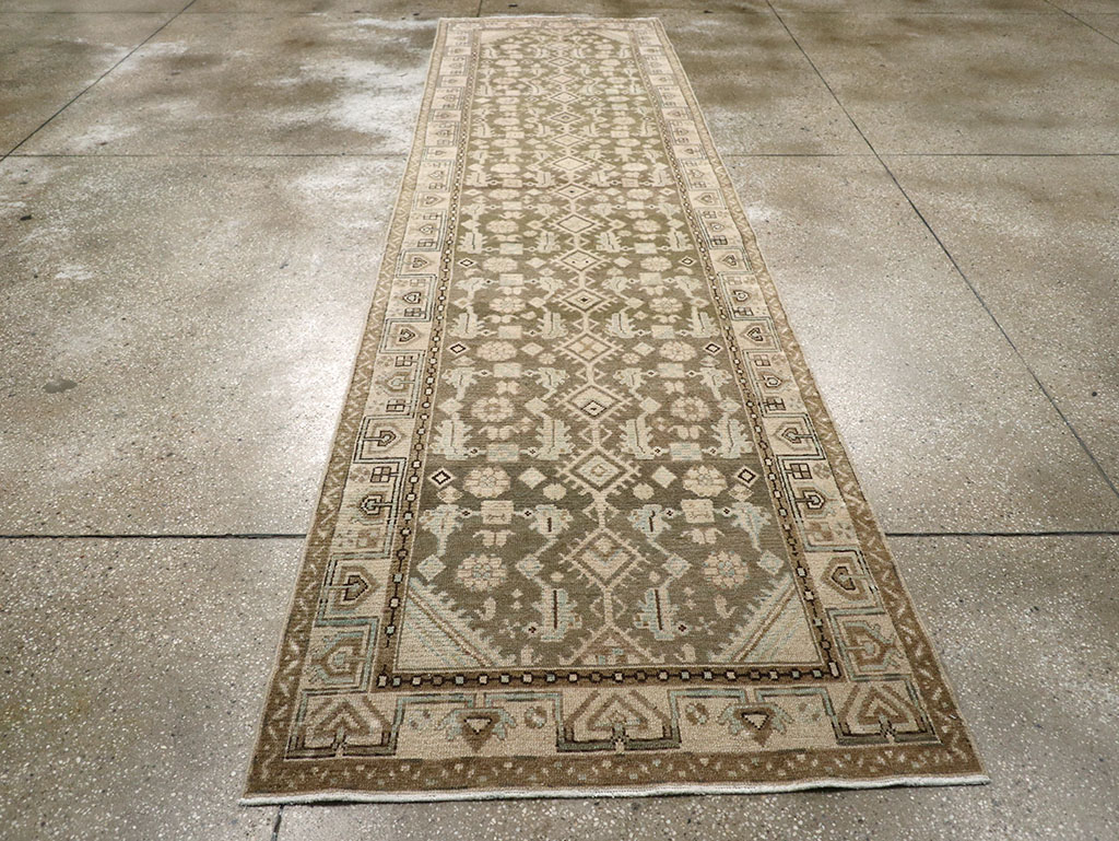 Vintage Persian Malayer Runner, No.32758 - Gss