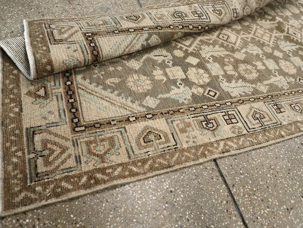 Vintage Persian Malayer Runner, No.32758 - Gss