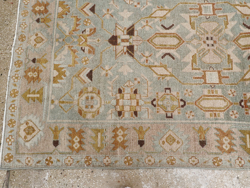 Vintage Persian Malayer Long Runner, No.32759 - Gss