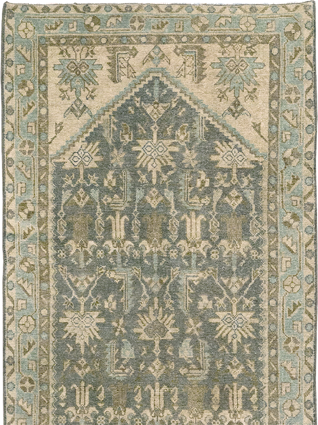 Vintage Persian Malayer Runner, No.32762 - Gss