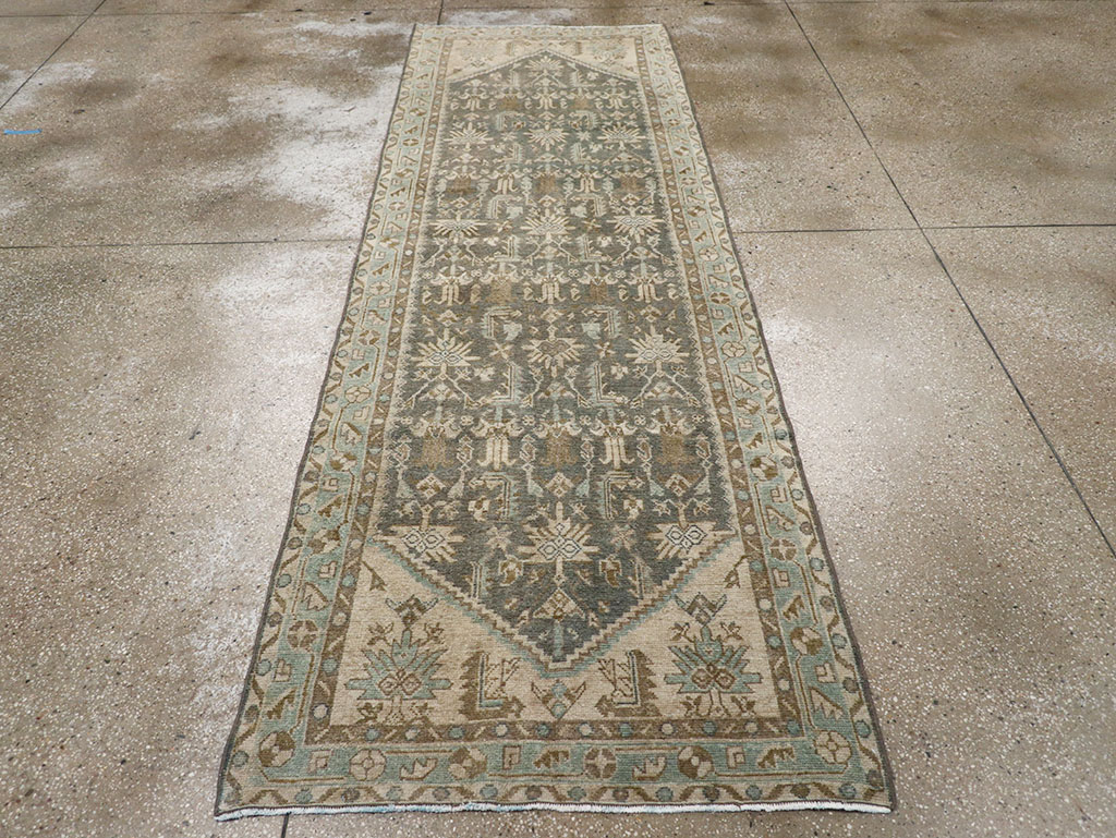 Vintage Persian Malayer Runner, No.32762 - Gss