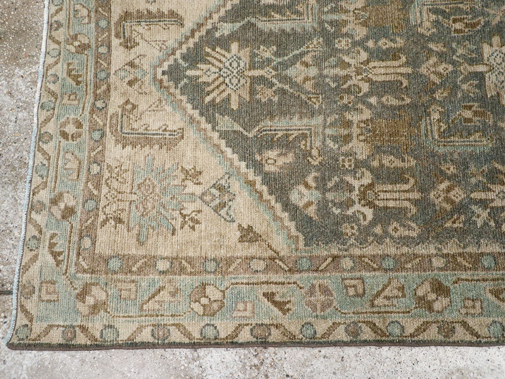 Vintage Persian Malayer Runner, No.32762 - Gss