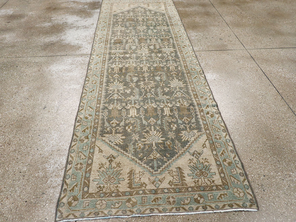 Vintage Persian Malayer Runner, No.32762 - Gss