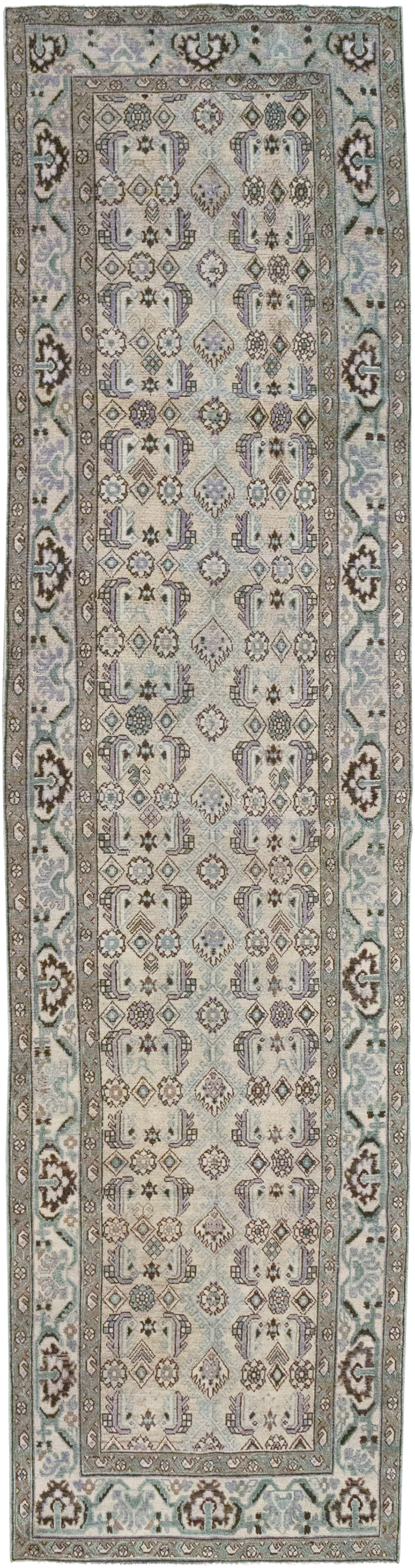 Vintage Persian Malayer Runner, No.32764 - Gss