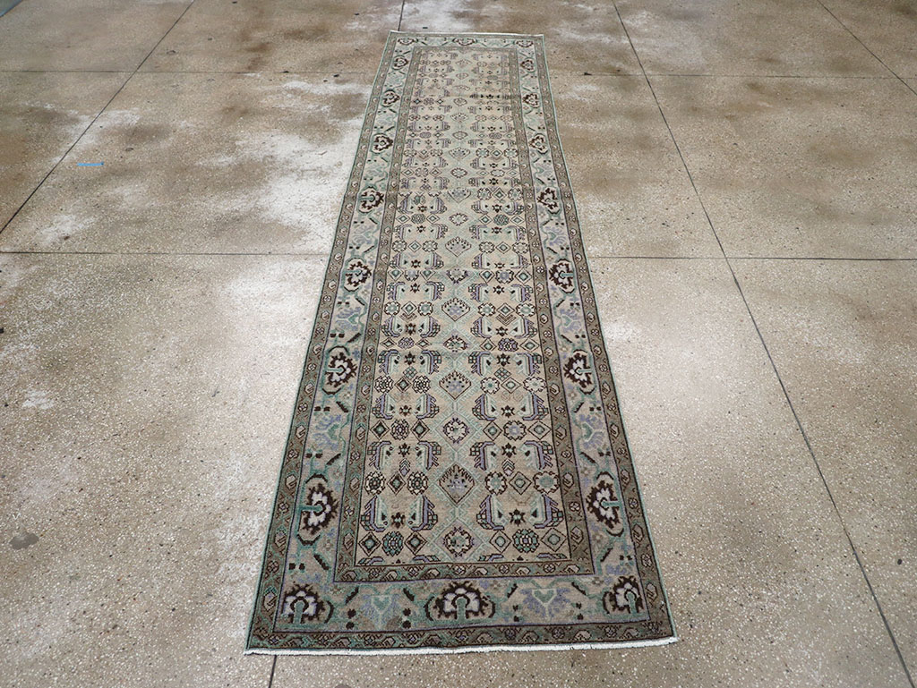 Vintage Persian Malayer Runner, No.32764 - Gss