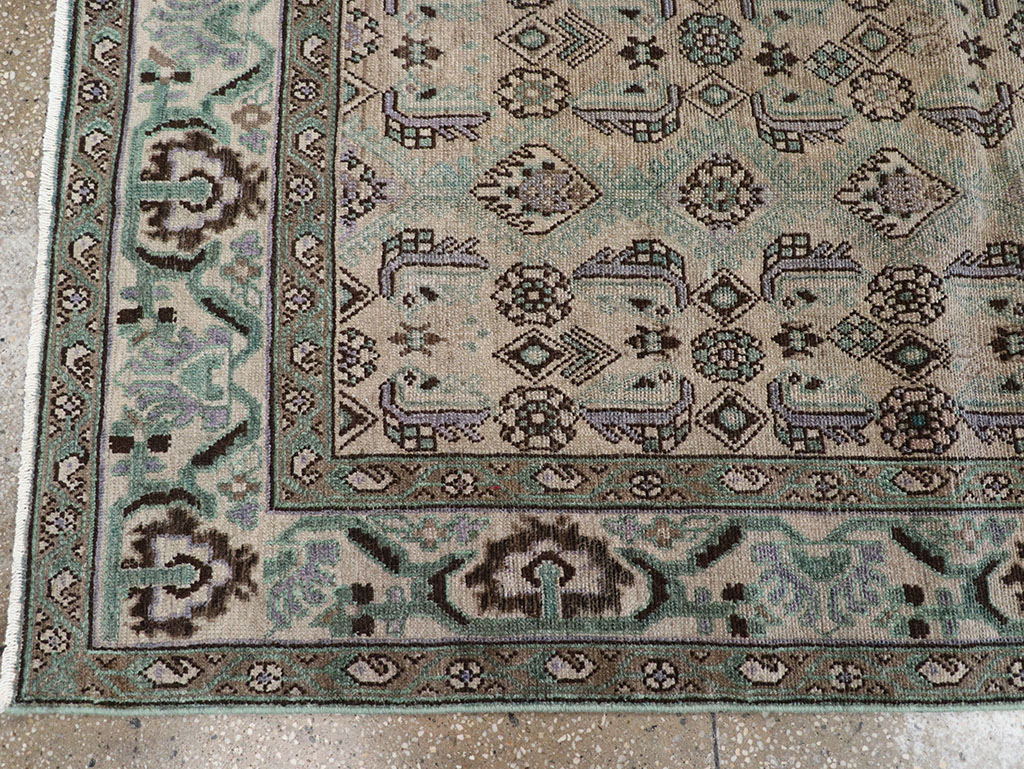 Vintage Persian Malayer Runner, No.32764 - Gss