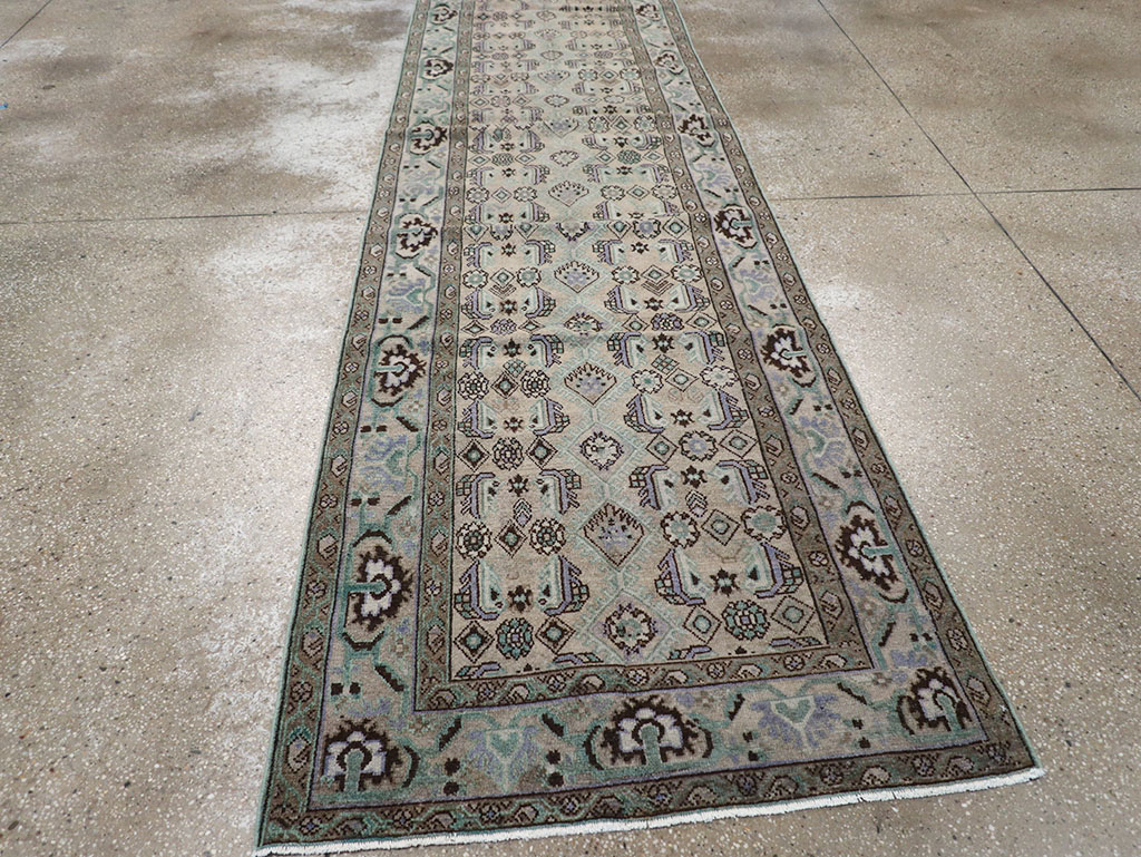 Vintage Persian Malayer Runner, No.32764 - Gss