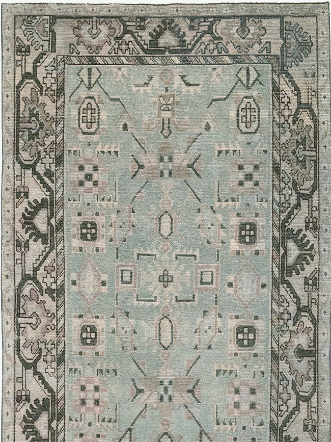 Vintage Persian Malayer Runner, No.32765 - Gss