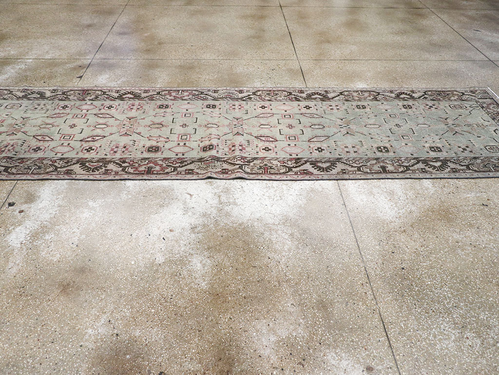 Vintage Persian Malayer Runner, No.32765 - Gss