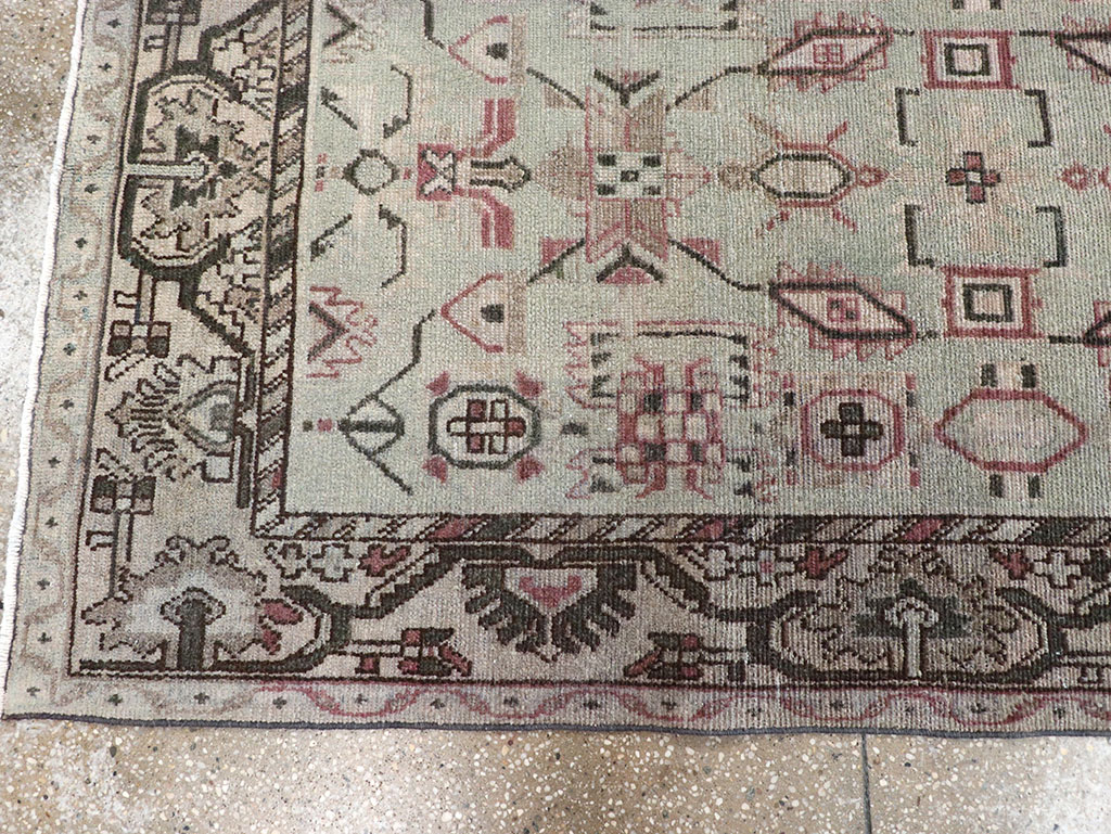 Vintage Persian Malayer Runner, No.32765 - Gss