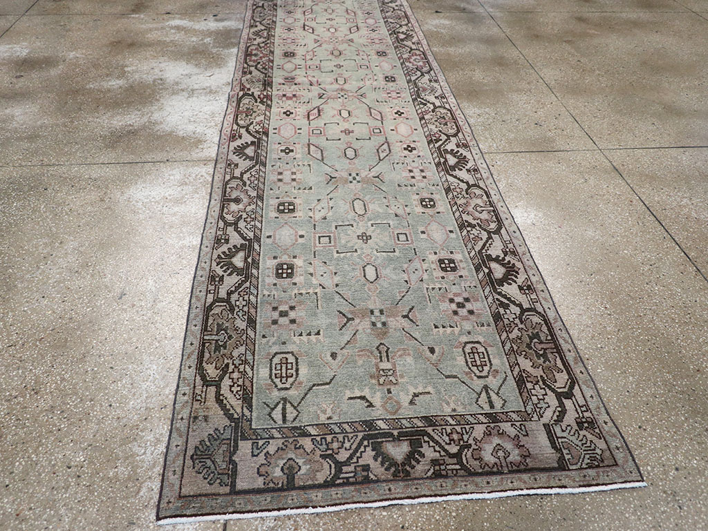 Vintage Persian Malayer Runner, No.32765 - Gss