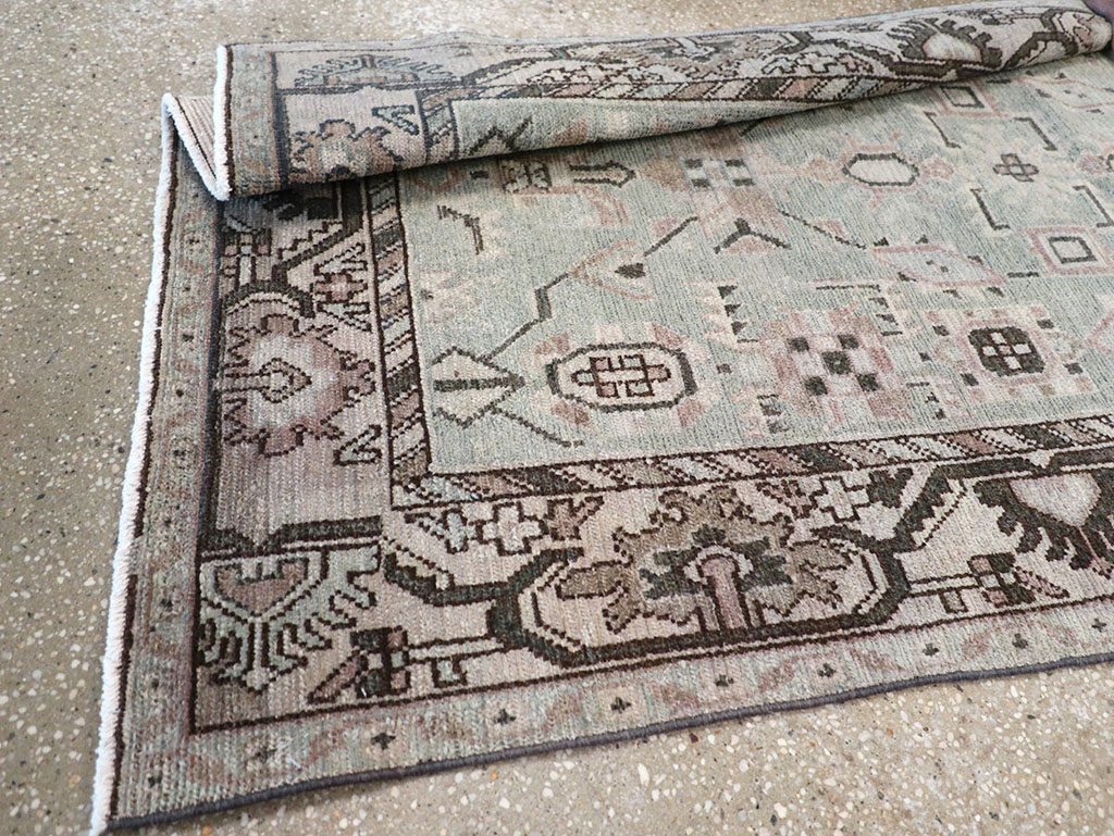 Vintage Persian Malayer Runner, No.32765 - Gss