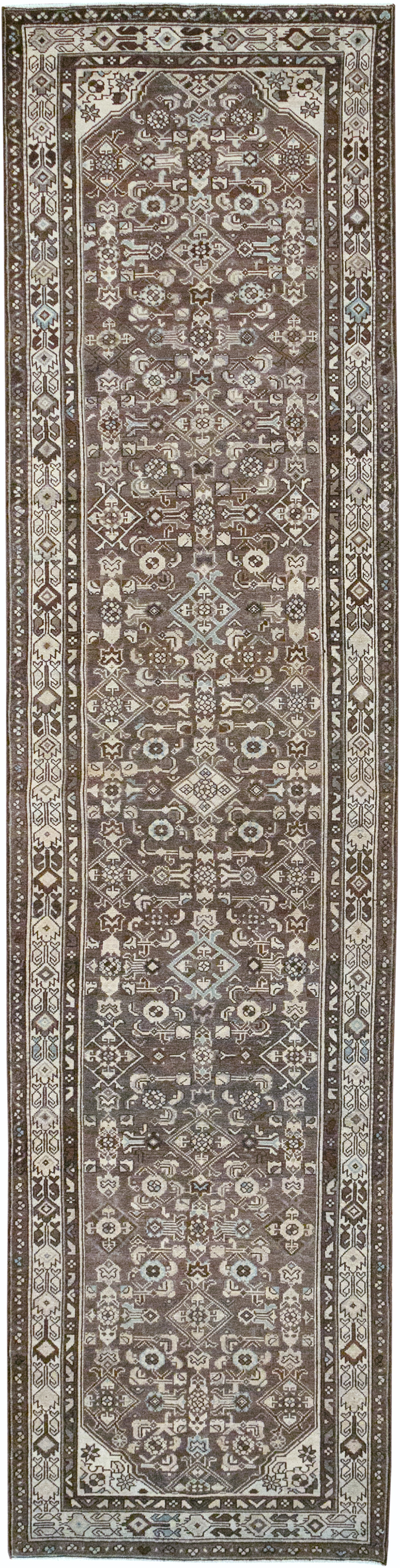 Vintage Persian Malayer Runner, No.32766 - Gss